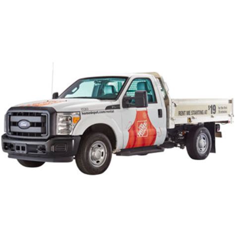 home depot pickup truck rental|home depot flatbed truck rental.